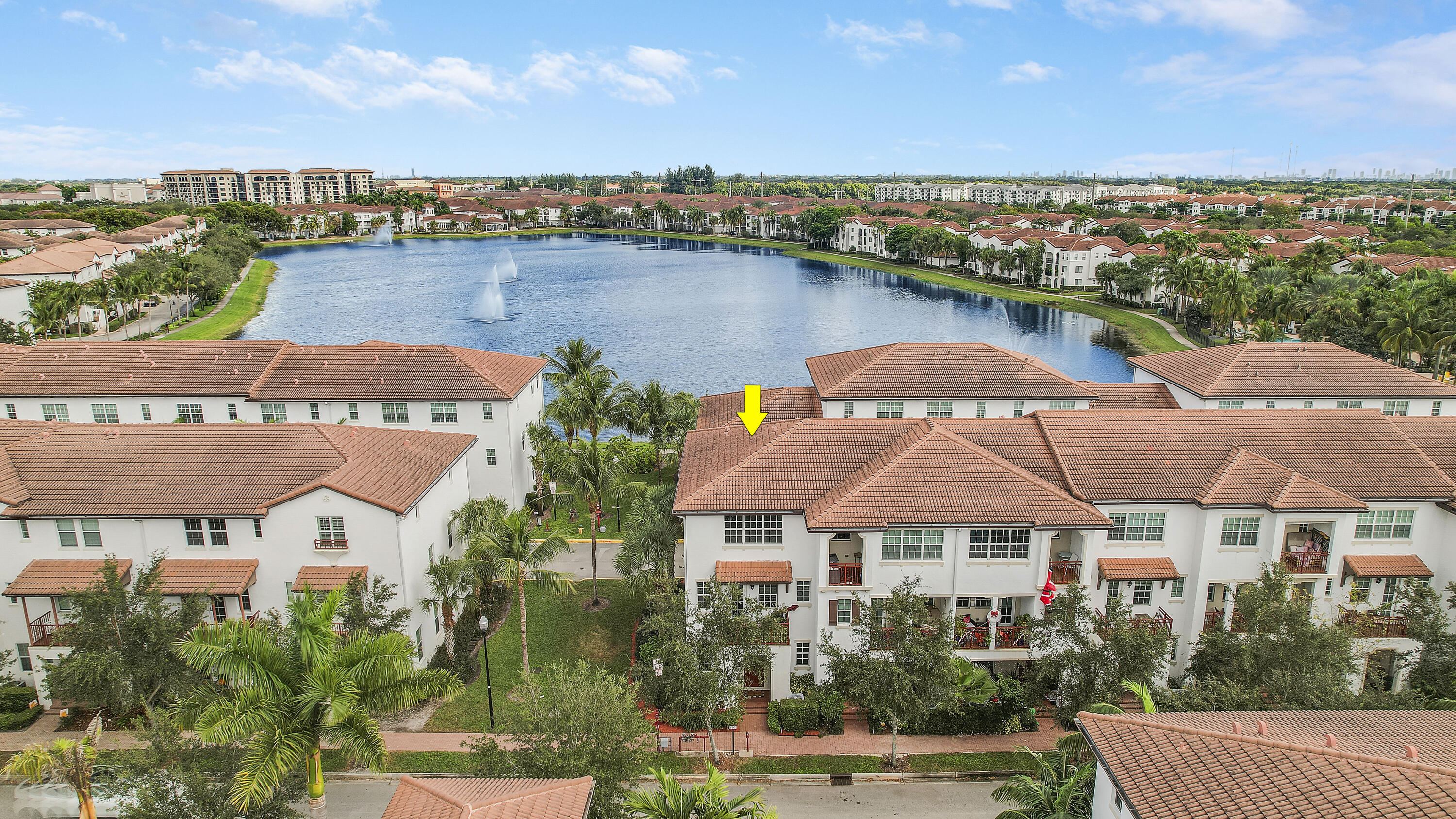 2900 Southwest 119th Way Miramar, FL 33025 - Photo 5 of 37 an aerial view of a house with a lake view