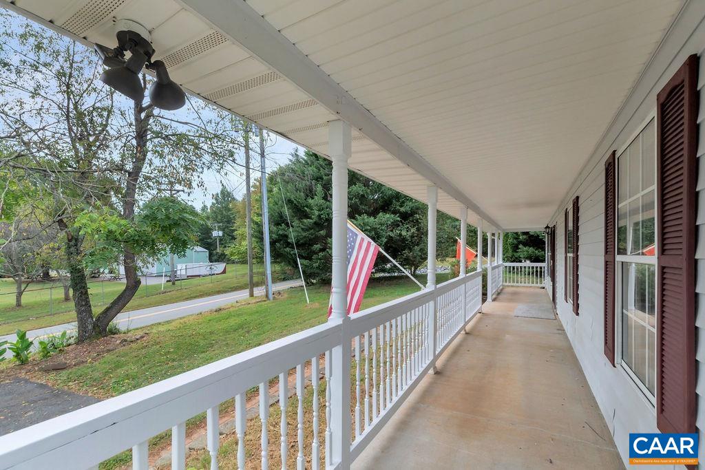6807 Spring Hill Road Ruckersville, VA 22968 - Photo 11 of 37 a view of a porch and garden