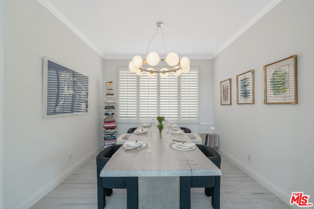 25614 Lewis Way Stevenson Ranch, CA 91381 - Photo 22 of 55 a view of a dining room with furniture window and wooden floor