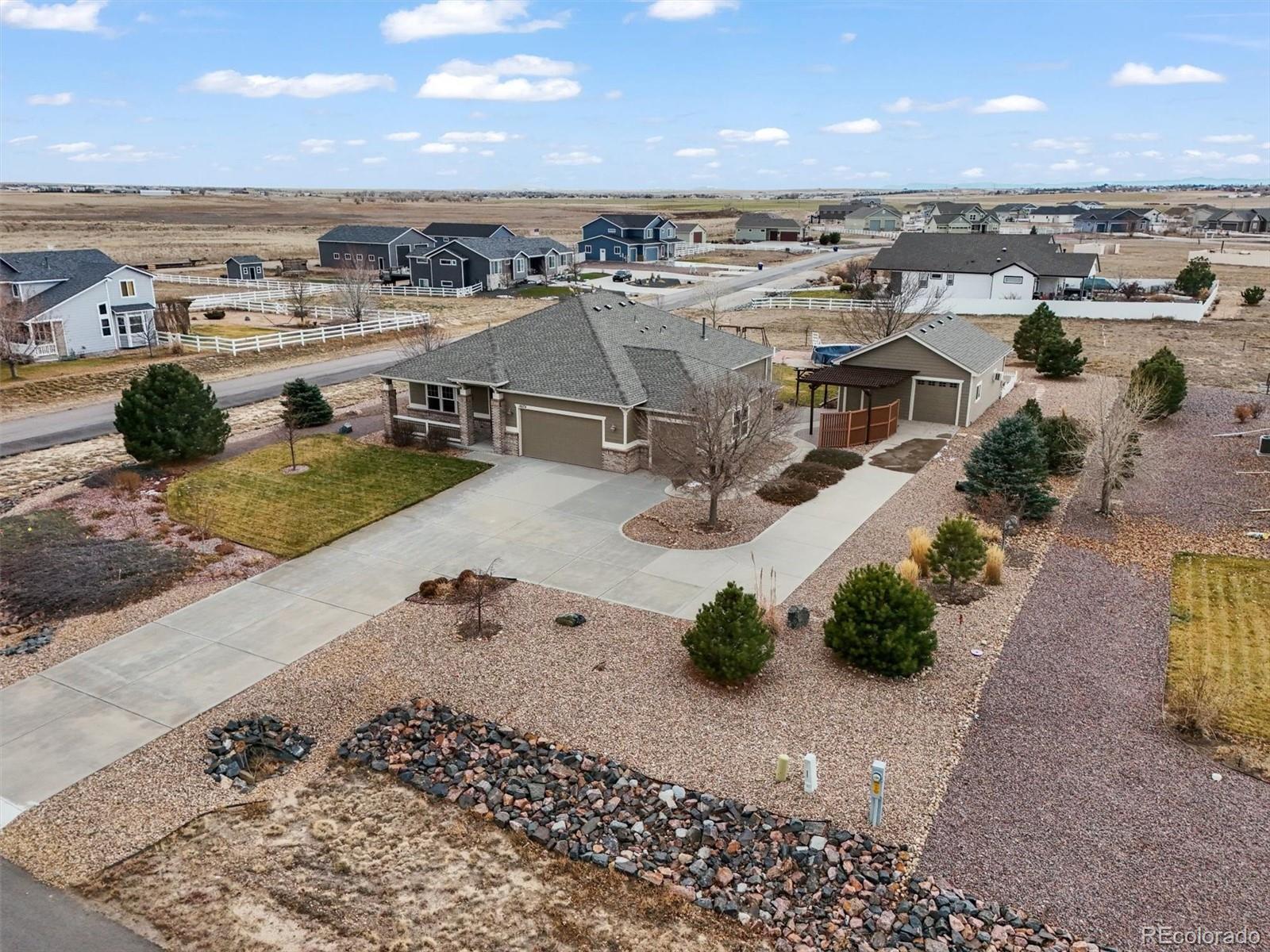 16231 Rayburn Street Hudson, CO 80642 - Photo 43 of 50 an aerial view of a