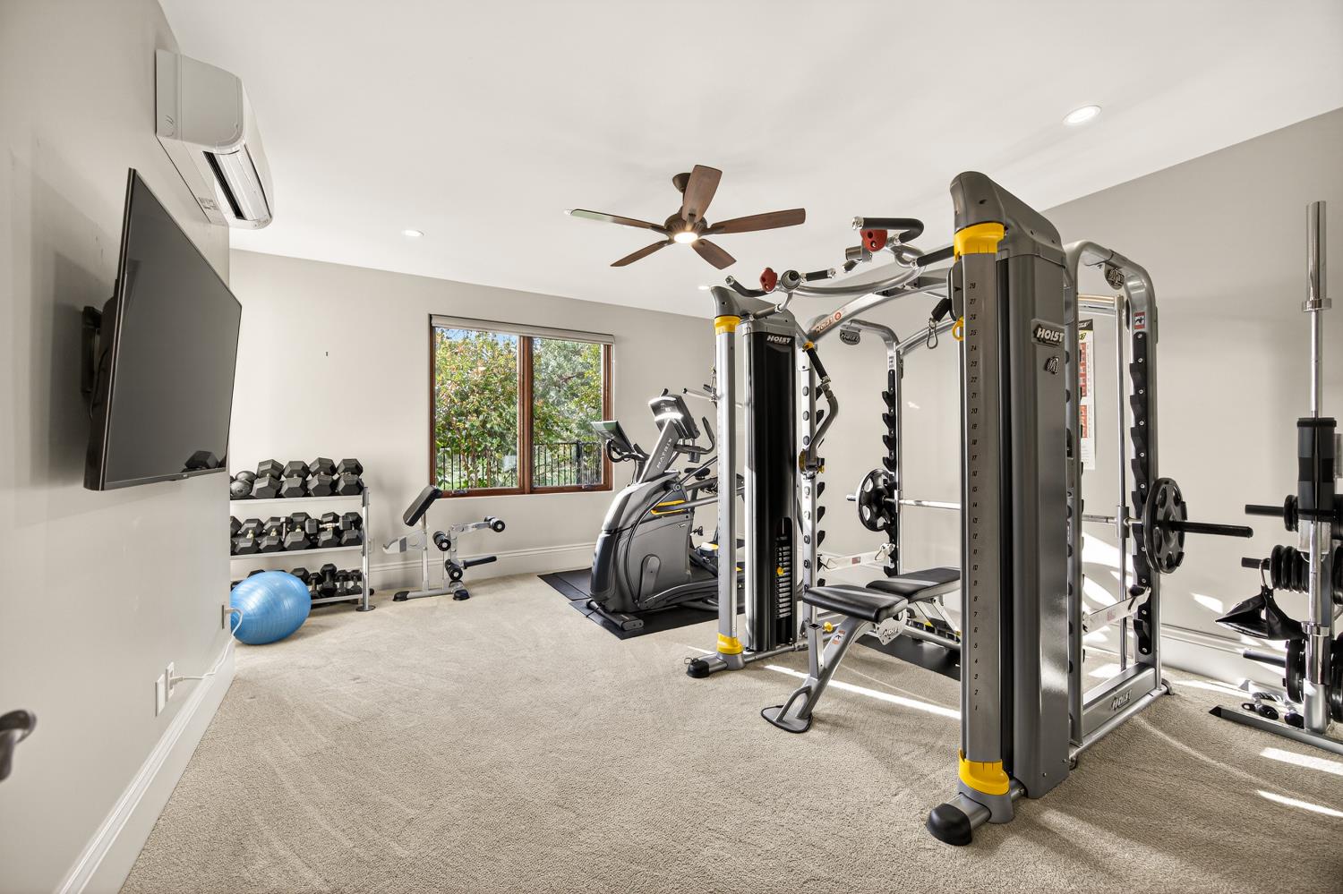 3909 Edgevale Court Fair Oaks, CA 95628 - Photo 67 of 98 a view of a room with gym equipment