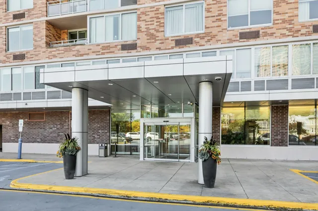 a view of city with ocean view