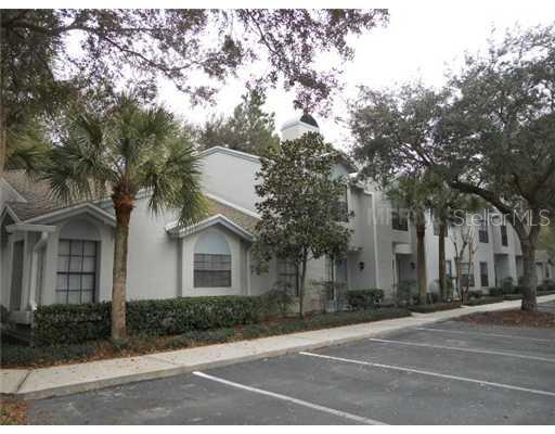5100 Burchette Road, Unit 2305 Tampa, FL 33647 - Photo 1 of 1 a front view of a house with a yard and garage