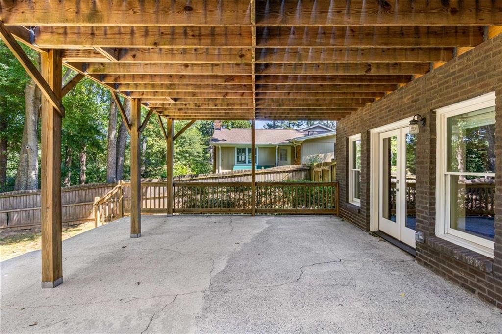 2456 Sunset Drive Northeast Atlanta, GA 30345 - Photo 48 of 49 a view of a porch