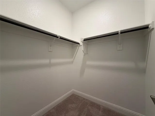 a small space with wooden floor