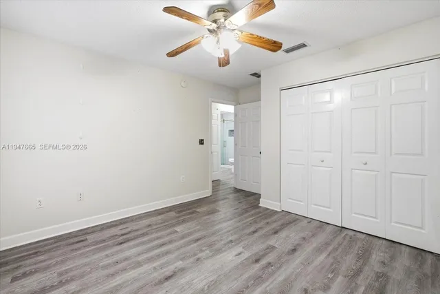 wooden floor in an empty room