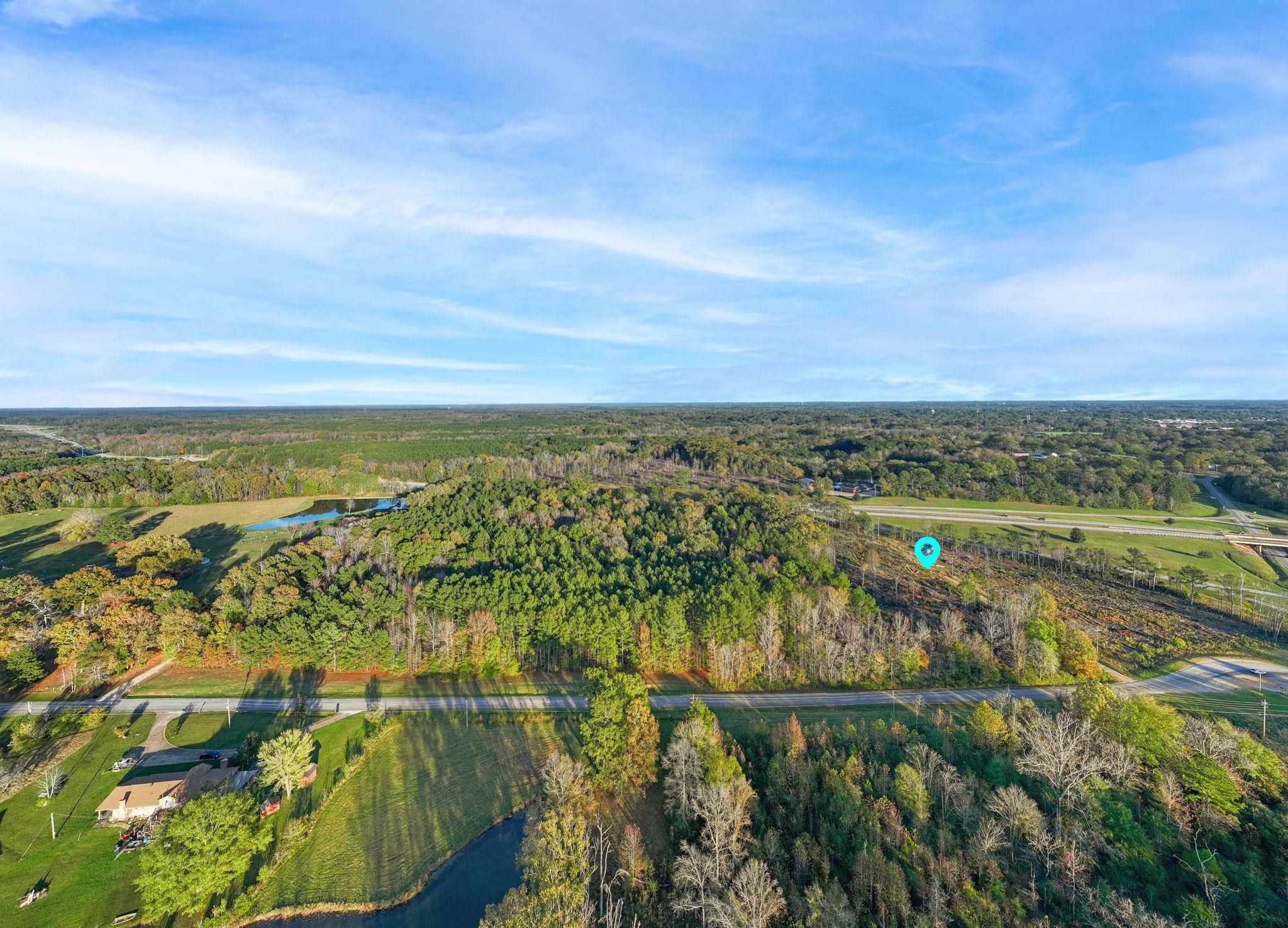 45 S Road Corinth, MS 38834 - Photo 21 of 34 a view of a lake with a city