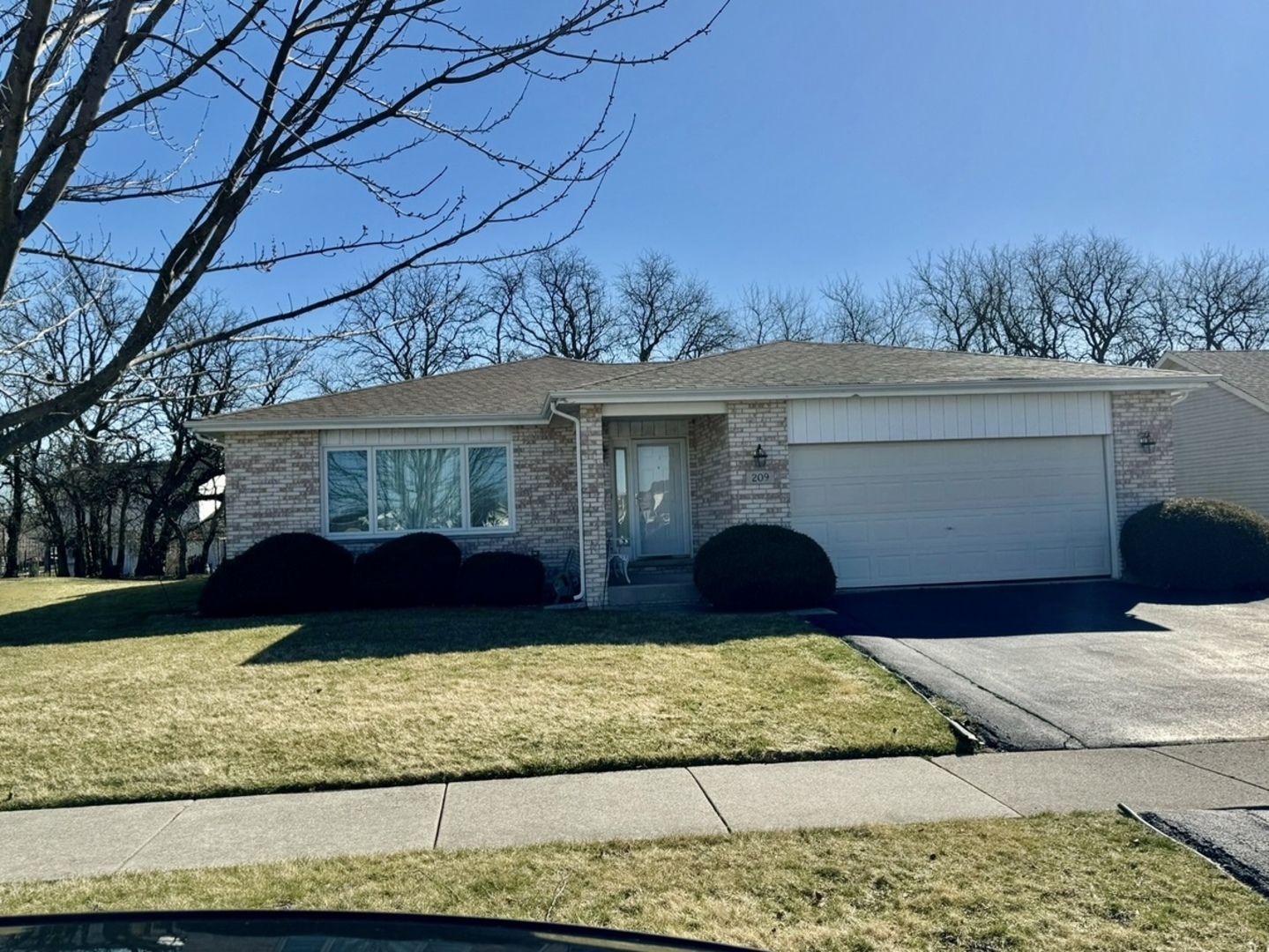 209 Churn Road Matteson, IL 60443 - Photo 2 of 26 a front view of a house with garden