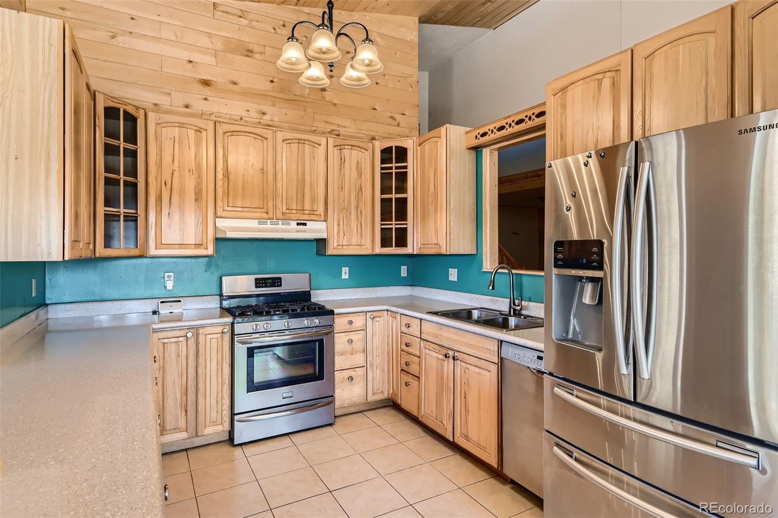 740 County Road 99 Black Hawk, CO 80422 - Photo 6 of 27 a kitchen with stainless steel appliances a stove sink and refrigerator