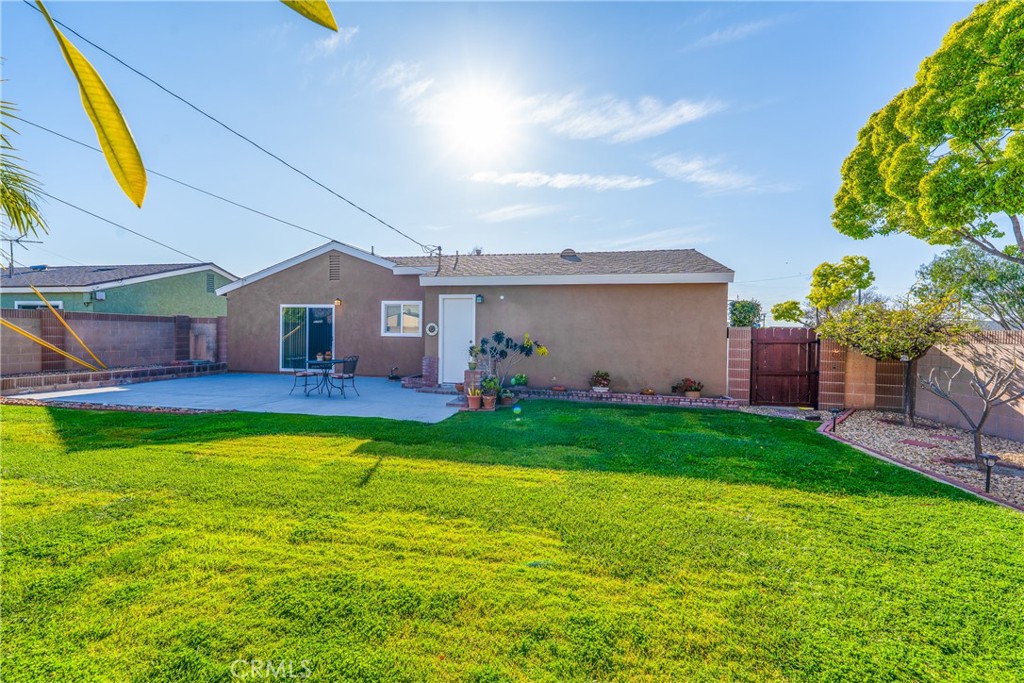 10282 Longden Street Cypress, CA 90630 - Photo 12 of 43 a view of a house with a backyard