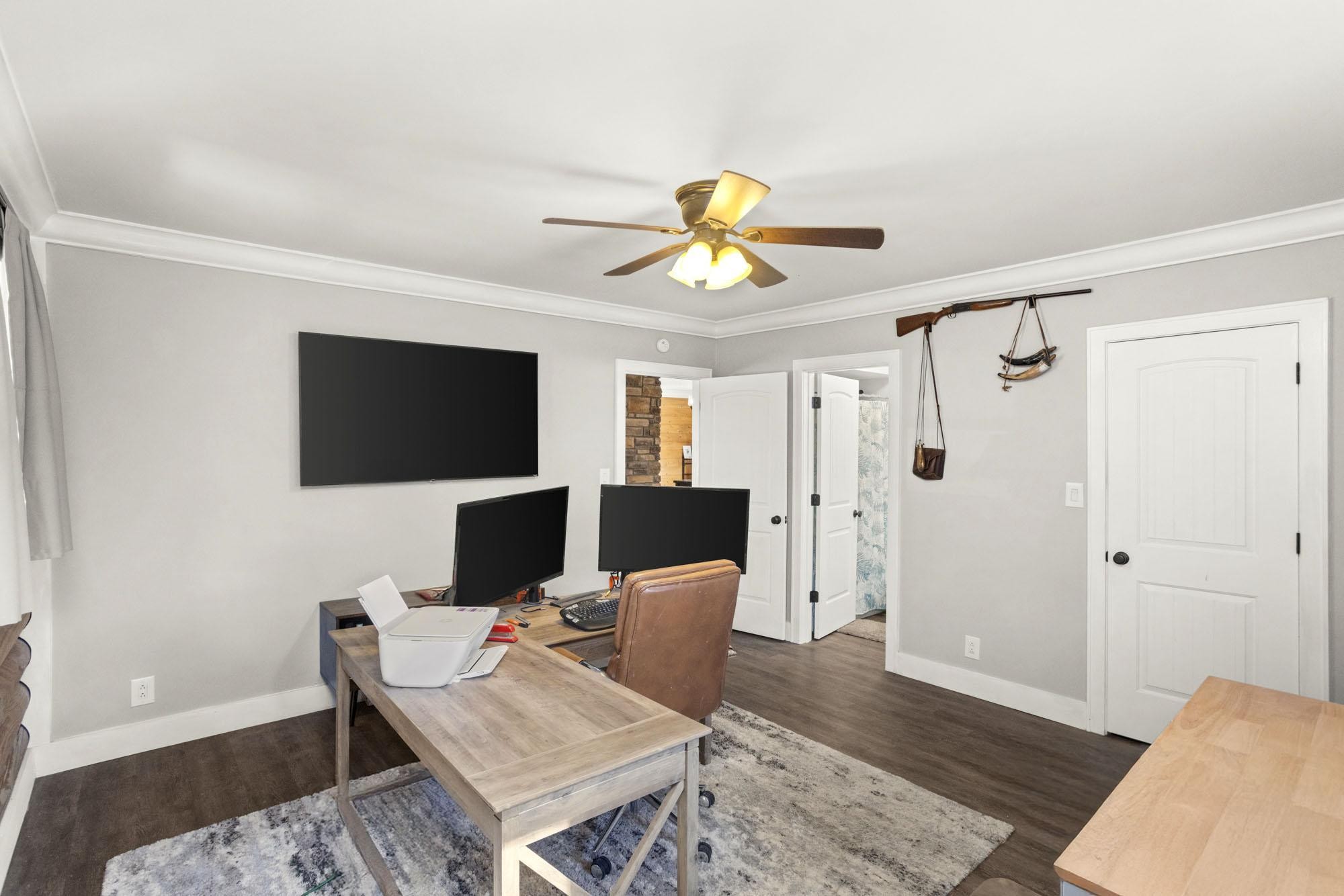 1300 Ridge Road Dickson, TN 37055 - Photo 16 of 60 a living room with furniture and a flat screen tv