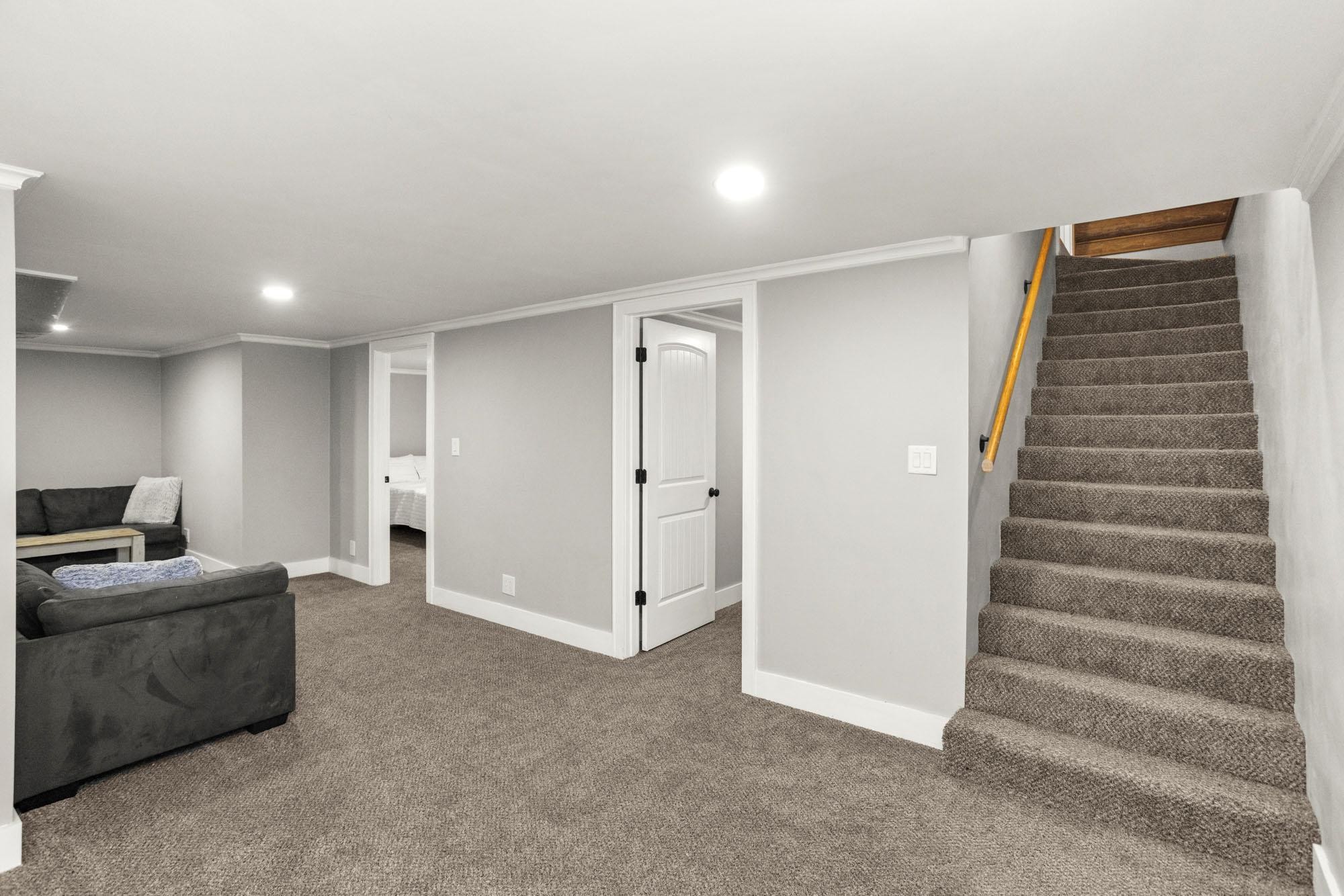 1300 Ridge Road Dickson, TN 37055 - Photo 29 of 60 a view of a livingroom with a staircase