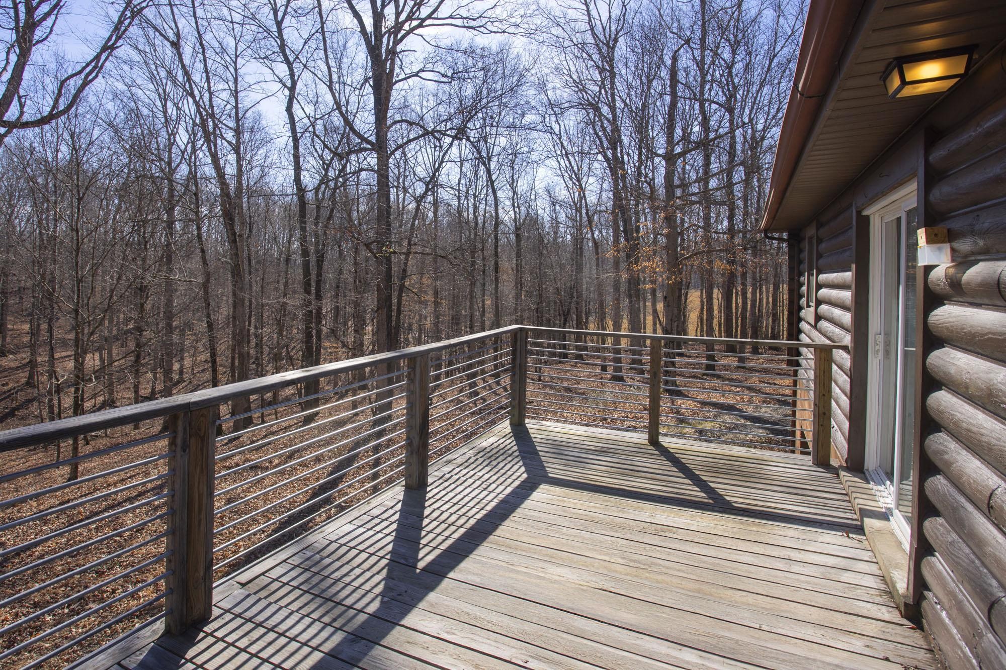 1300 Ridge Road Dickson, TN 37055 - Photo 42 of 60 a view of balcony with wooden floor and fence