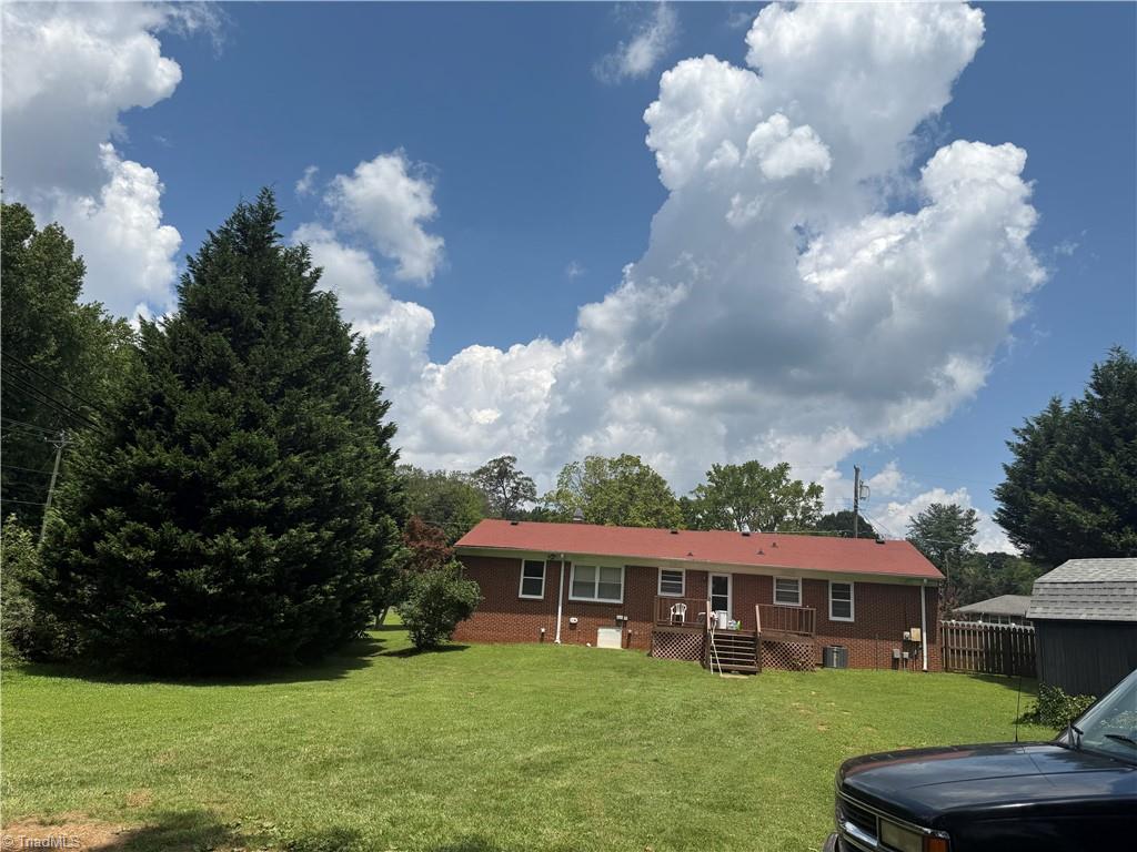 100 Kirk Road Greensboro, NC 27455 - Photo 20 of 42 Cypress trees on Lawndale side for privacy