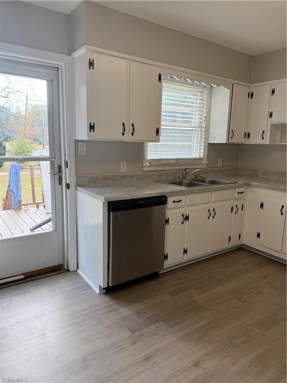 100 Kirk Road Greensboro, NC 27455 - Photo 7 of 42 Back door in kitchen opens to large deck