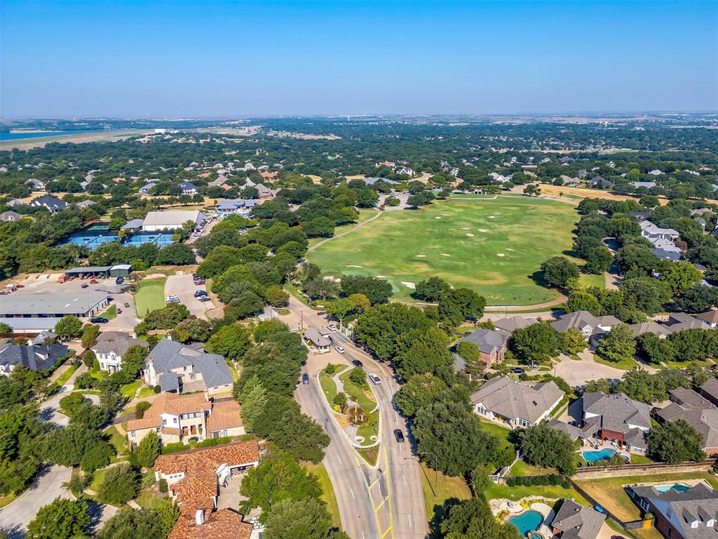 6513 Haig Point Court Fort Worth, TX 76132 - Photo 32 of 37 an aerial view of residential houses with outdoor space