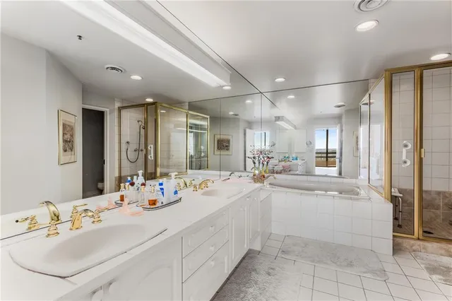 a view of balcony with furniture