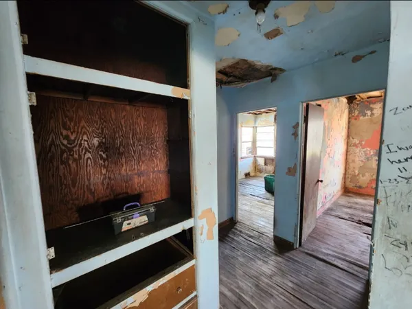 a view of a door with an outdoor space