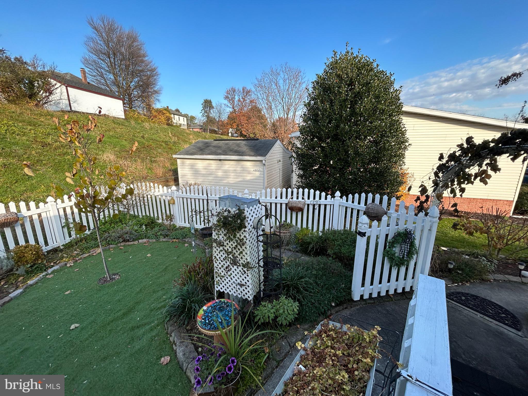 386 West Cedar Street Palmyra, PA 17078 - Photo 45 of 52 Fenced in yard w/ astro turf