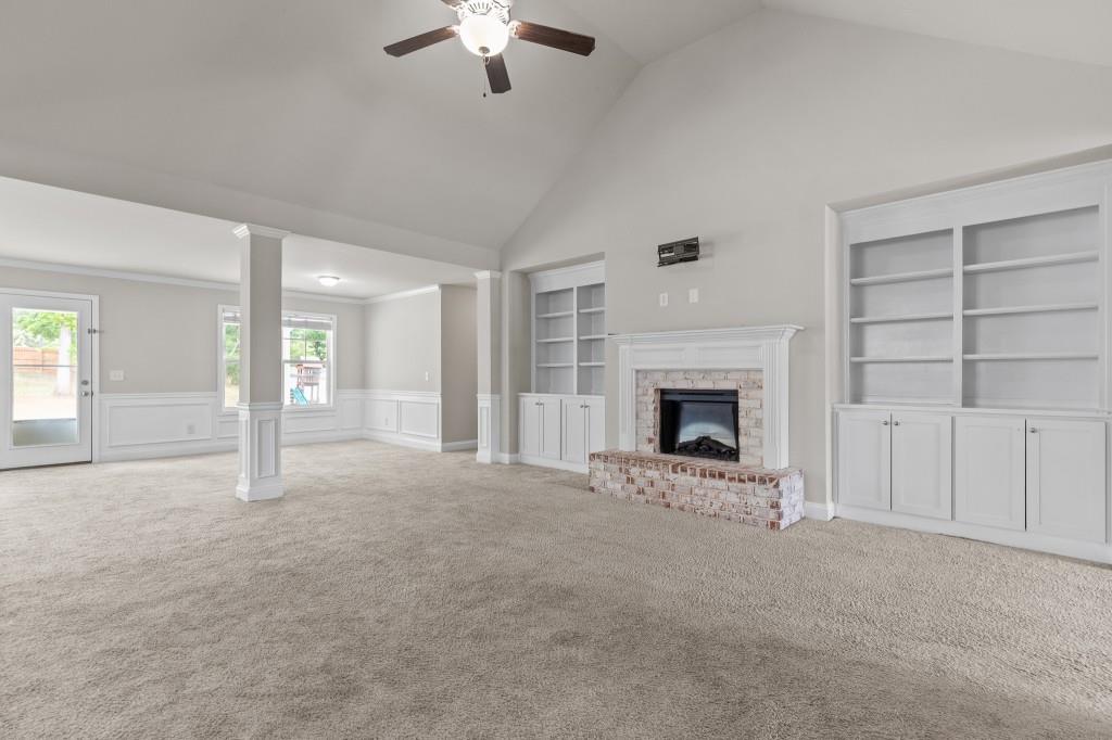 320 Lokeys Lane Bethlehem, GA 30620 - Photo 5 of 44 a view of a livingroom with a fireplace and window