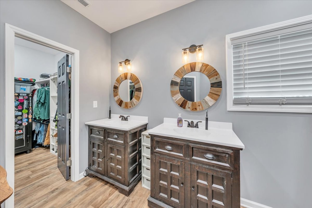 8 Valley Pond Lane Kelso, TN 37348 - Photo 32 of 75 a bathroom with a sink and a mirror
