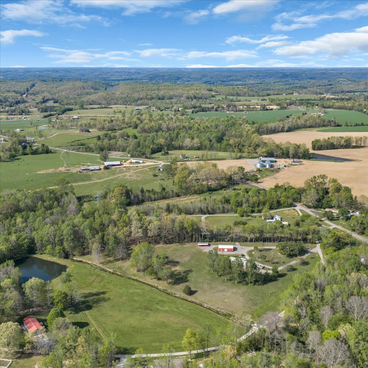 8 Valley Pond Lane Kelso, TN 37348 - Photo 64 of 75 an aerial view of a houses with outdoor space
