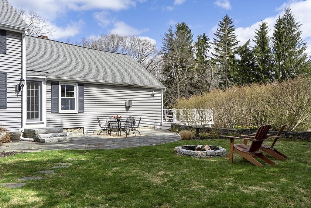 97 Argilla Road Andover, MA 01810 - Photo 35 of 42 a view of backyard with sitting area