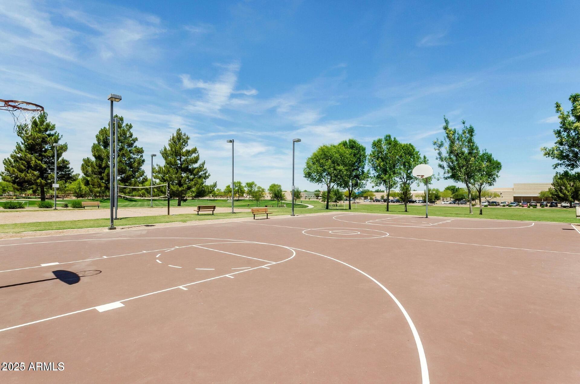 4094 East Rustler Way Gilbert, AZ 85297 - Photo 34 of 34 a view of a basket ball ground