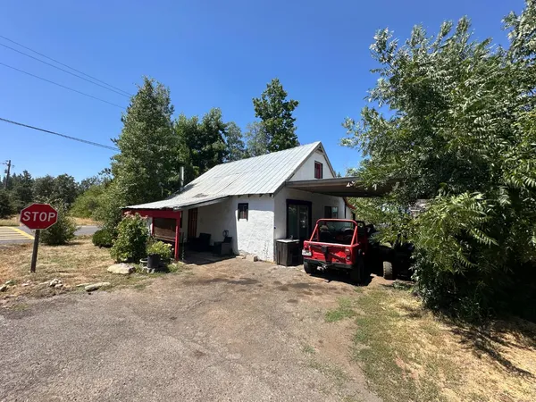 a car parked in front of house