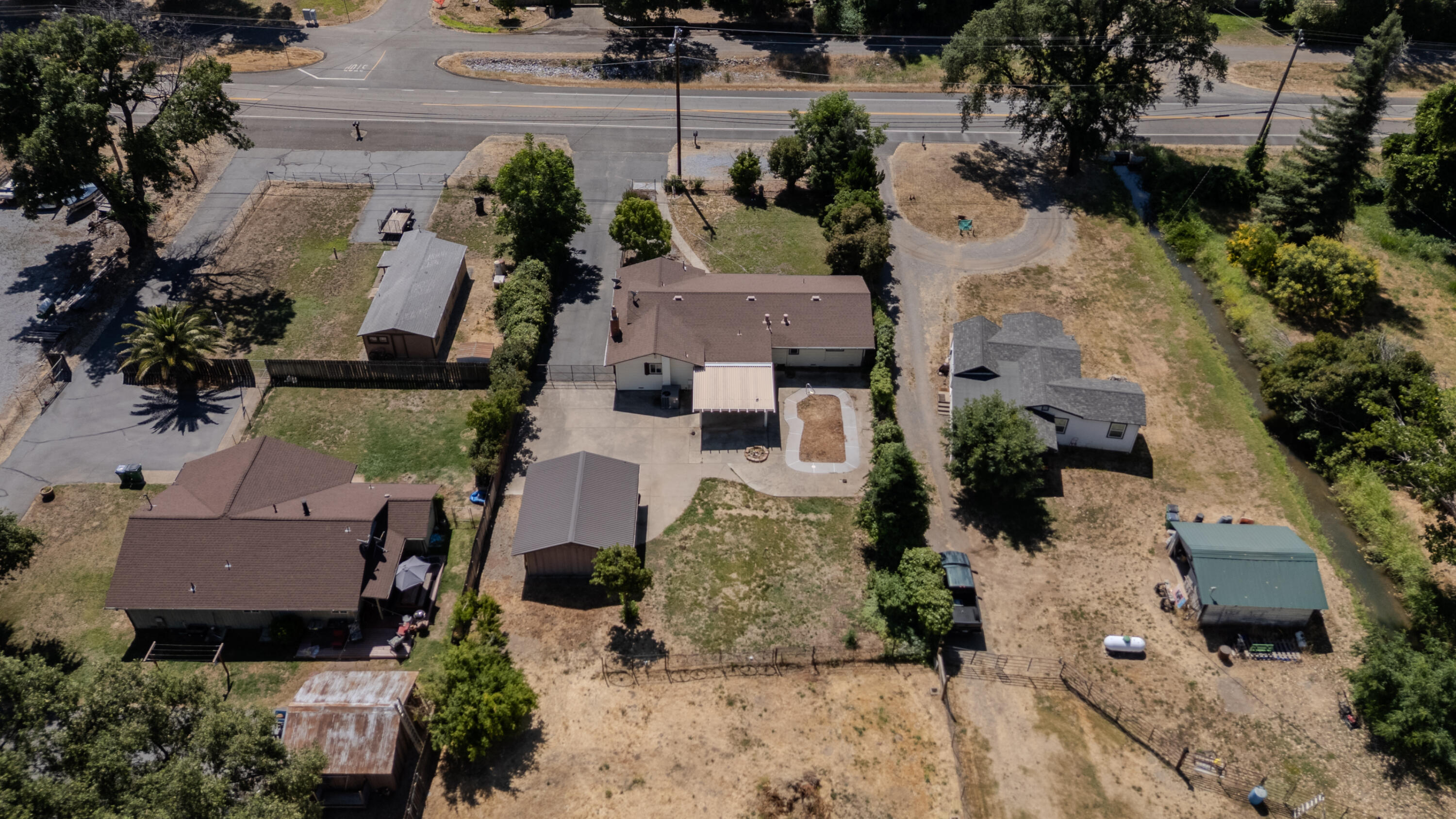 5858 Deschutes Road Anderson, CA 96007 - Photo 27 of 30 an aerial view of a house with yard