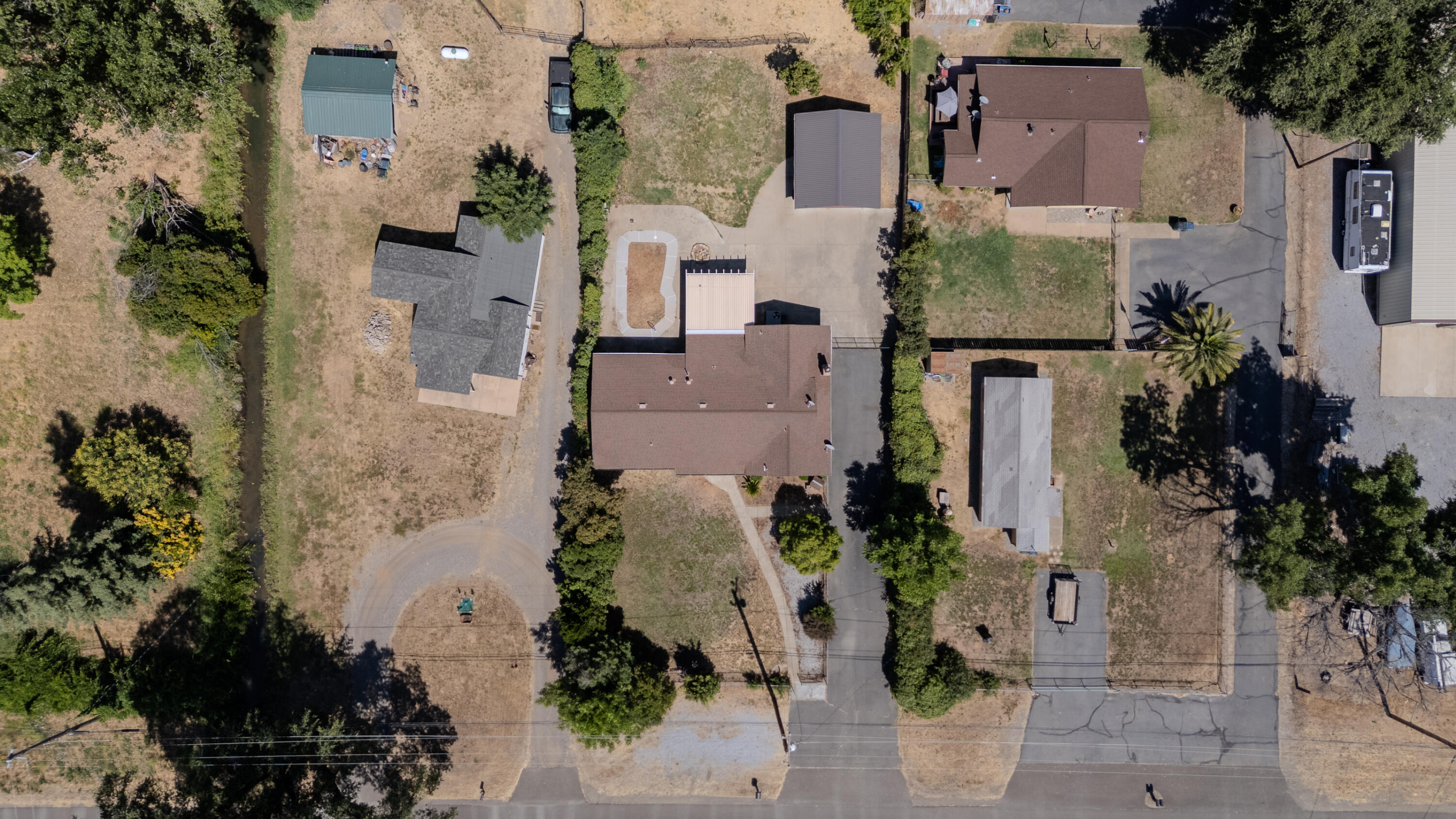 5858 Deschutes Road Anderson, CA 96007 - Photo 30 of 30 an aerial view of residential houses with outdoor space