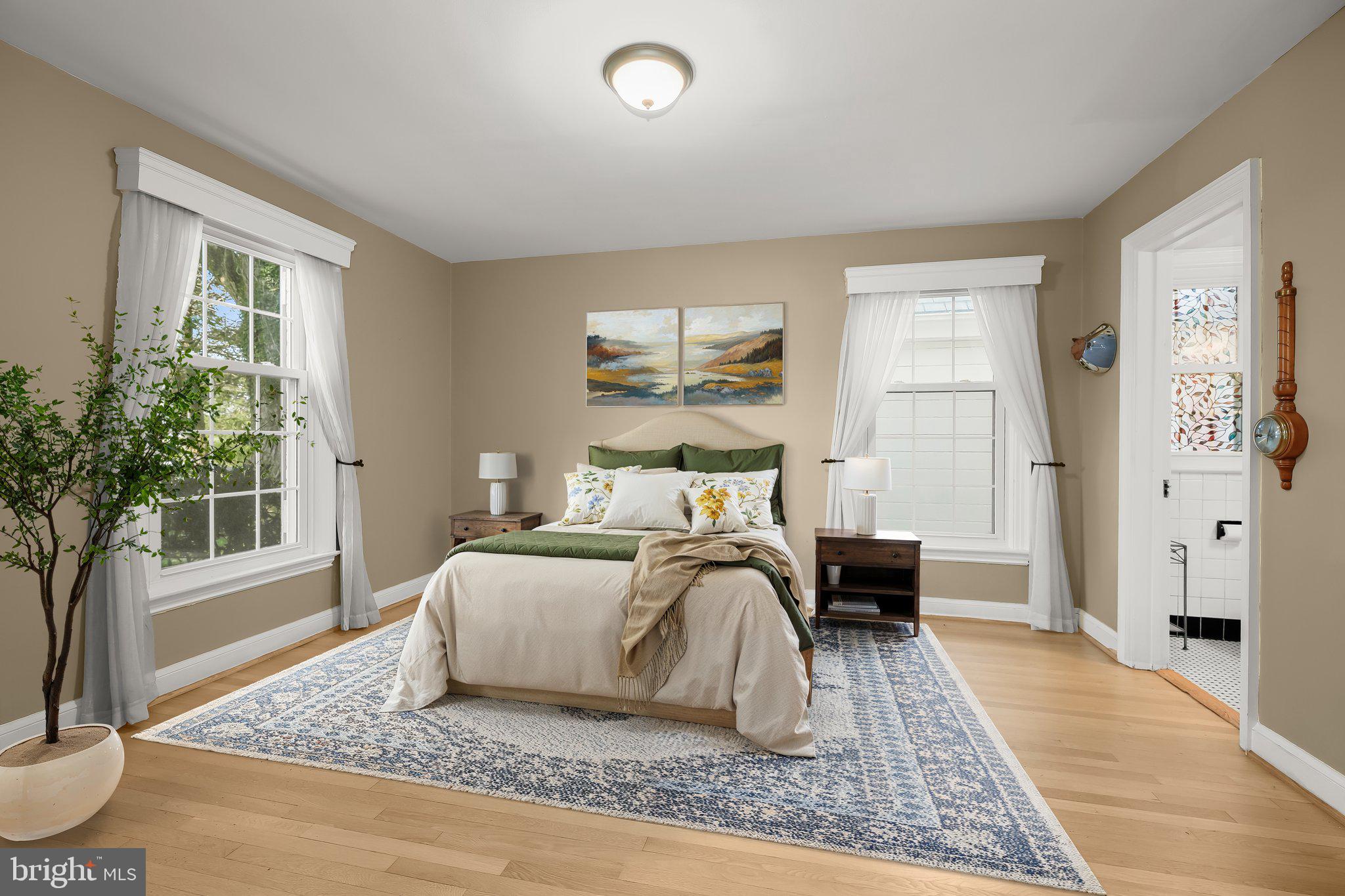 16510 Batchellors Forest Road Olney, MD 20832 - Photo 5 of 107 Main Level Primary Suite Staged Using Virtual Tool