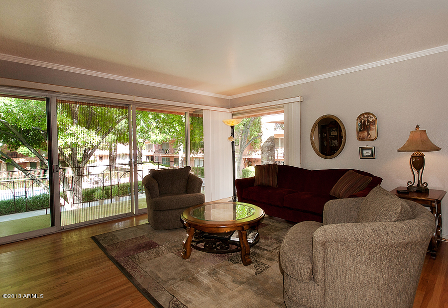 180 East Coronado Road, Unit 67 Phoenix, AZ 85004 - Photo 1 of 14 Living Rm with Tons of Light and Balcony