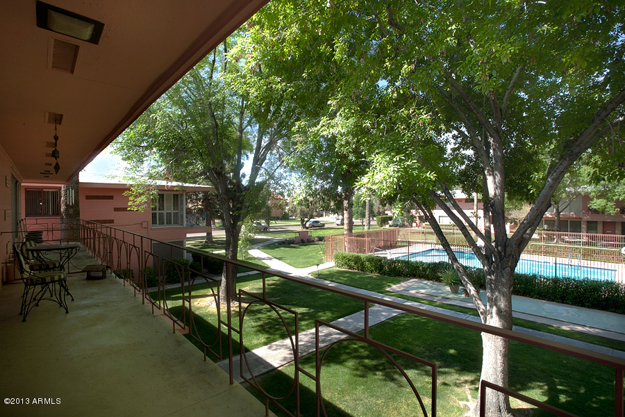 180 East Coronado Road, Unit 67 Phoenix, AZ 85004 - Photo 12 of 14 Balcony Views