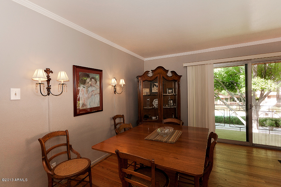 180 East Coronado Road, Unit 67 Phoenix, AZ 85004 - Photo 2 of 14 Dining Room with Balcony Views