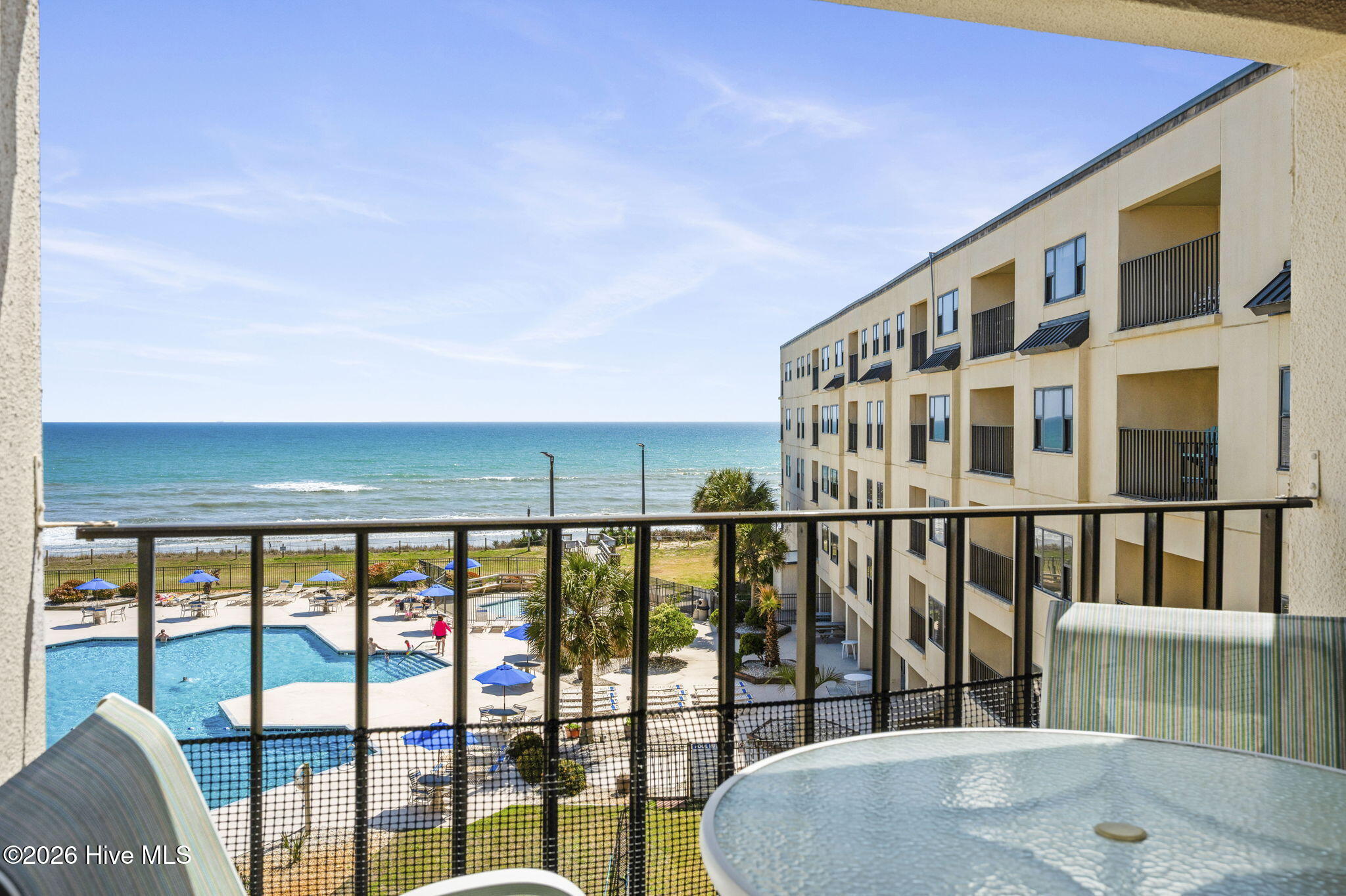 1505 Salter Path Road, Unit 412 Indian Beach, NC 28512 - Photo 3 of 55 Ocean View from Covered Deck