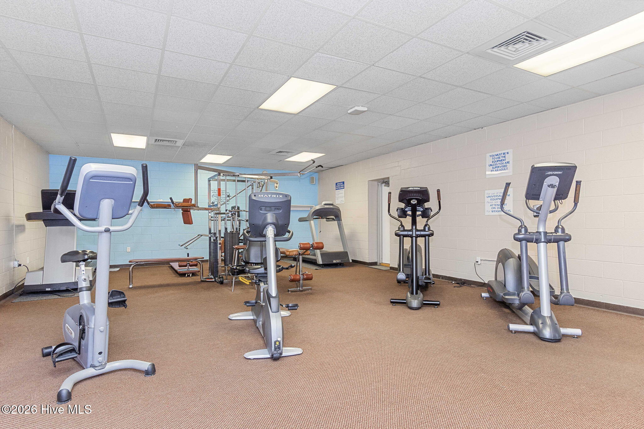1505 Salter Path Road, Unit 412 Indian Beach, NC 28512 - Photo 43 of 55 Gym