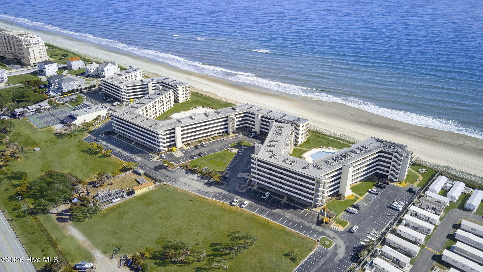 1505 Salter Path Road, Unit 412 Indian Beach, NC 28512 - Photo 53 of 55 Aerial View of Summer Winds
