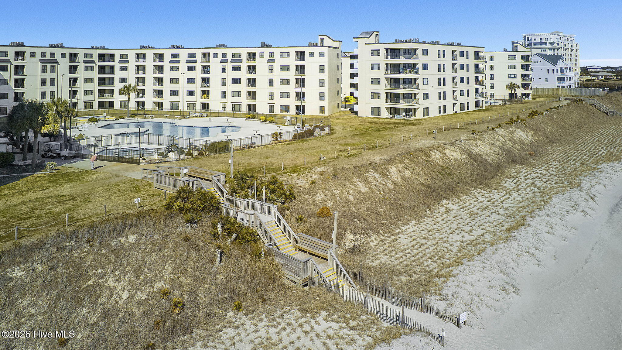 1505 Salter Path Road, Unit 412 Indian Beach, NC 28512 - Photo 54 of 55 Ocean Walkway to Summer Winds