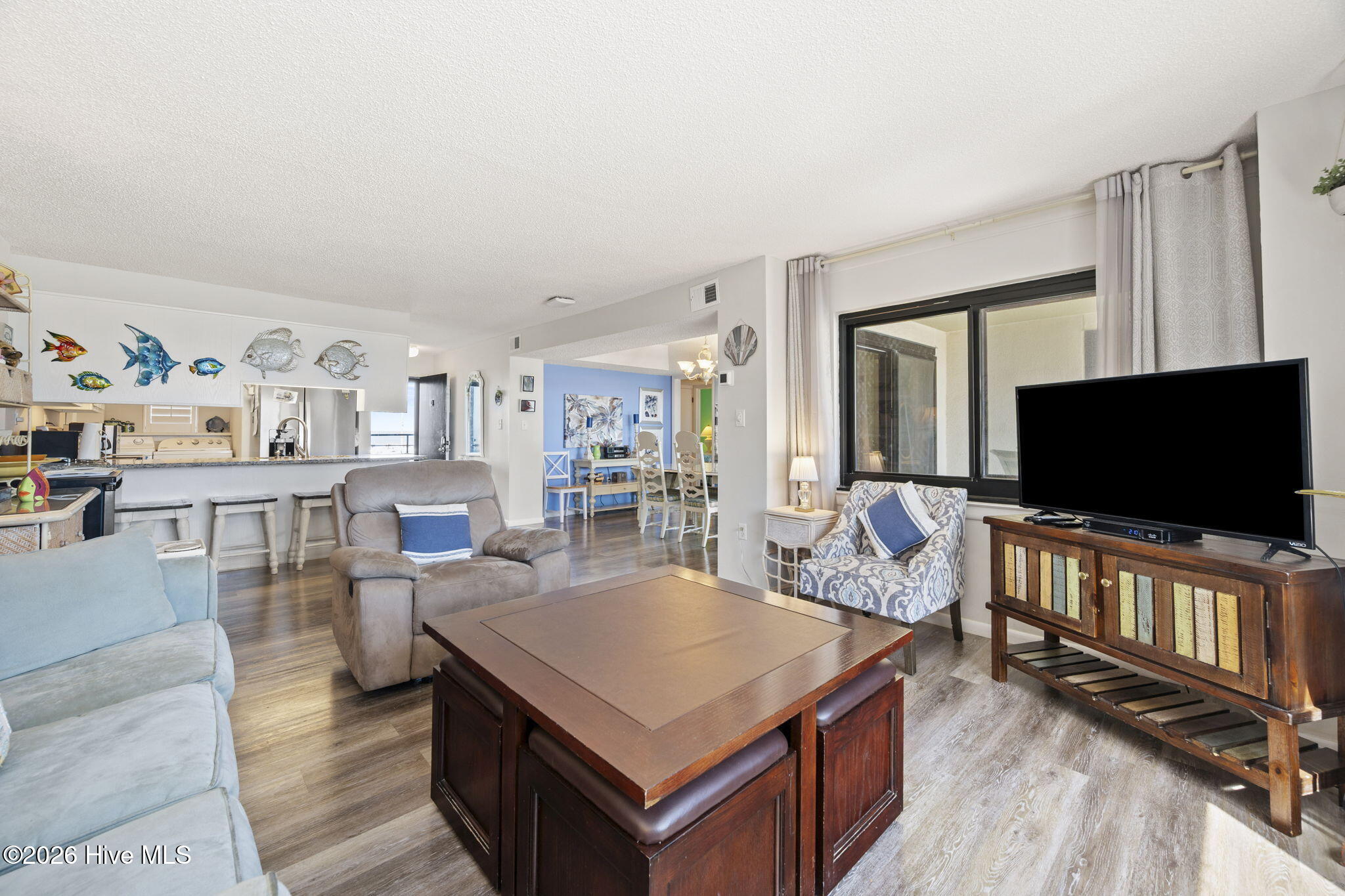 1505 Salter Path Road, Unit 412 Indian Beach, NC 28512 - Photo 7 of 55 Living Room