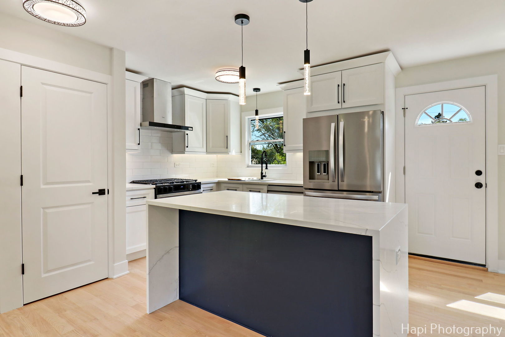 539 South Plum Grove Road Palatine, IL 60067 - Photo 5 of 33 a kitchen with stainless steel appliances sink and refrigerator