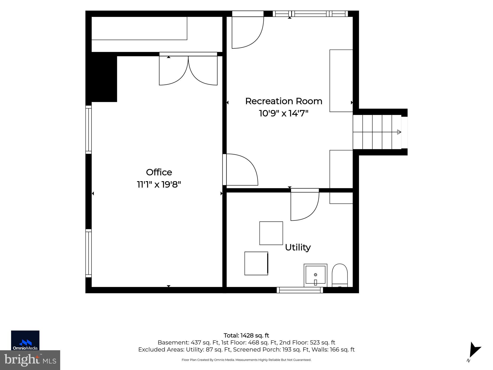 9 Haddington Road Lutherville-Timonium, MD 21093 - Photo 55 of 55 Lower Level Floor Plan