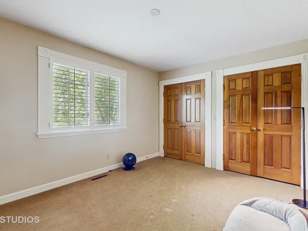 a view of livingroom with furniture and window