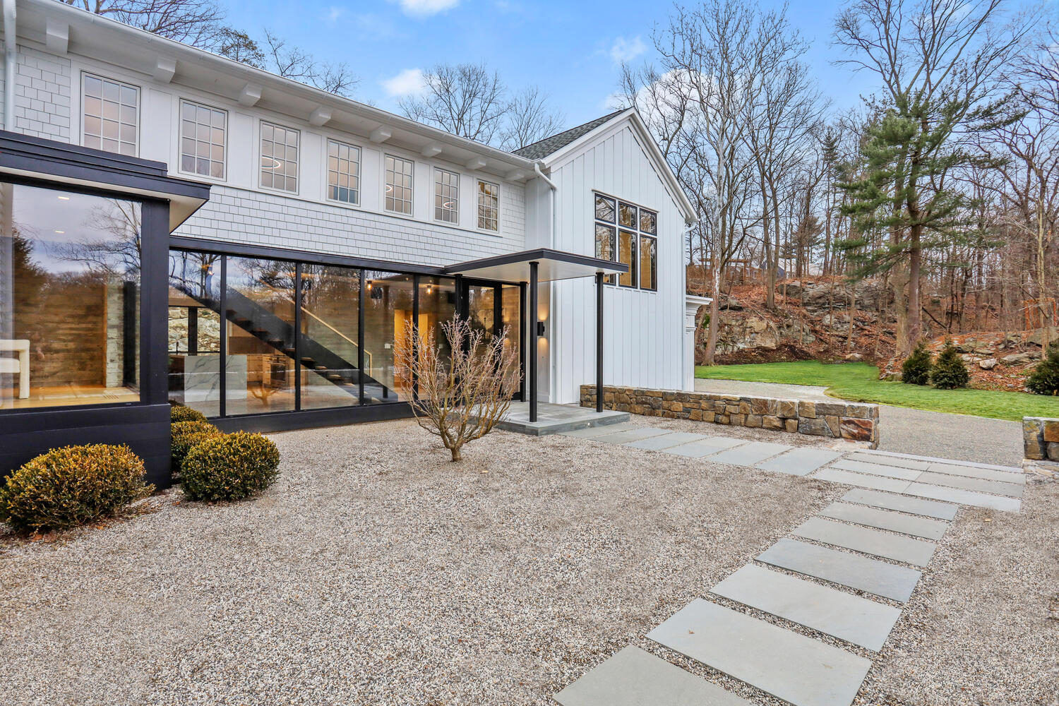 38 Goodwives River Road Darien, CT 06820 - Photo 2 of 58 a view of backyard of house