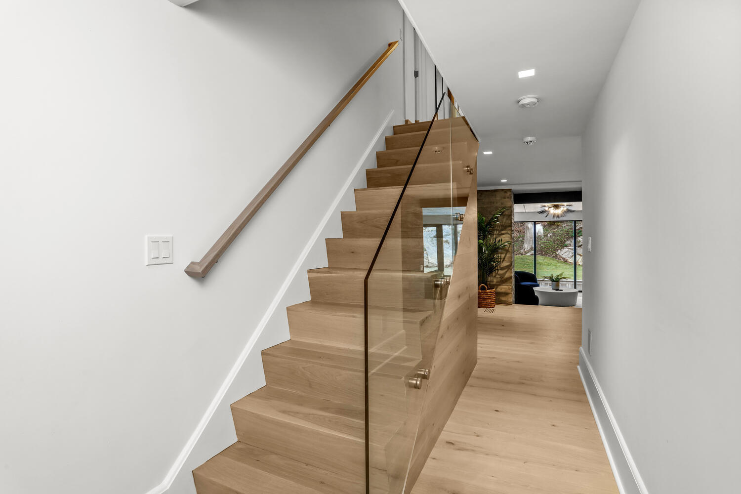 38 Goodwives River Road Darien, CT 06820 - Photo 50 of 58 a view of entryway and hall with wooden floor