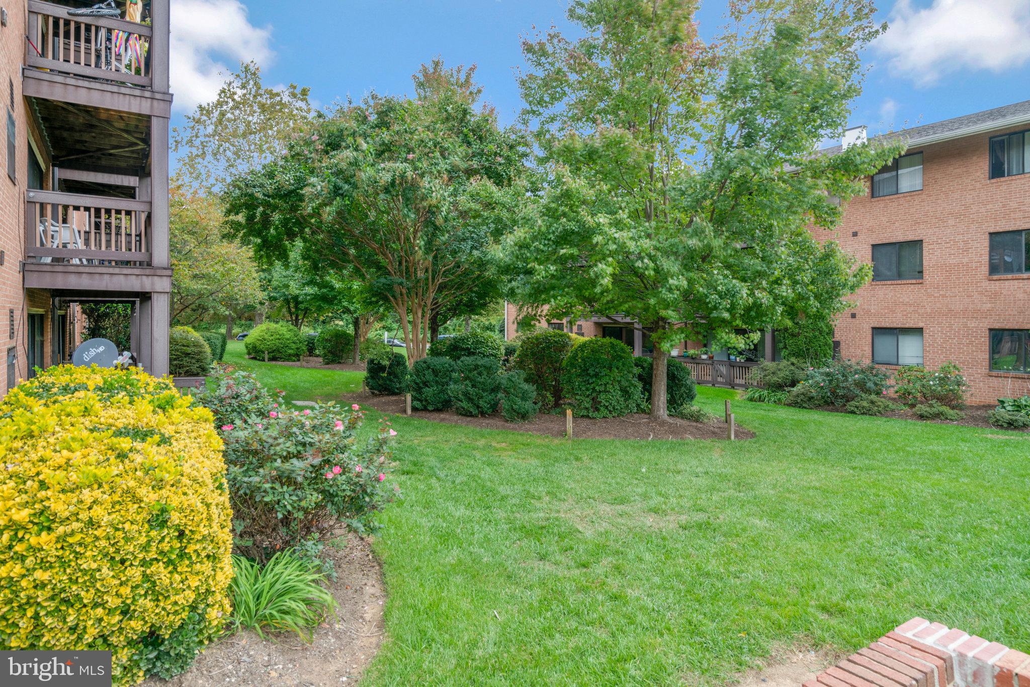 2754 Hollywood Road, Unit 301 Falls Church, VA 22043 - Photo 33 of 35 a backyard of a house with lots of green space