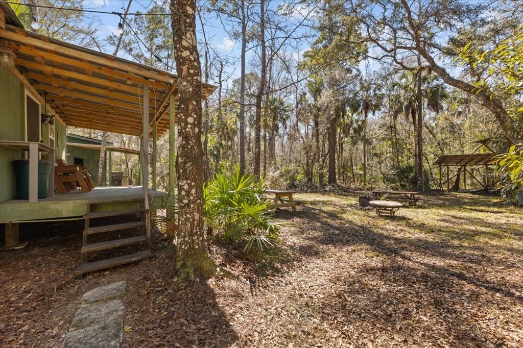 86 Southwest Turtle Pass Road Chiefland, FL 32626 - Photo 8 of 37 a view of outdoor space and yard