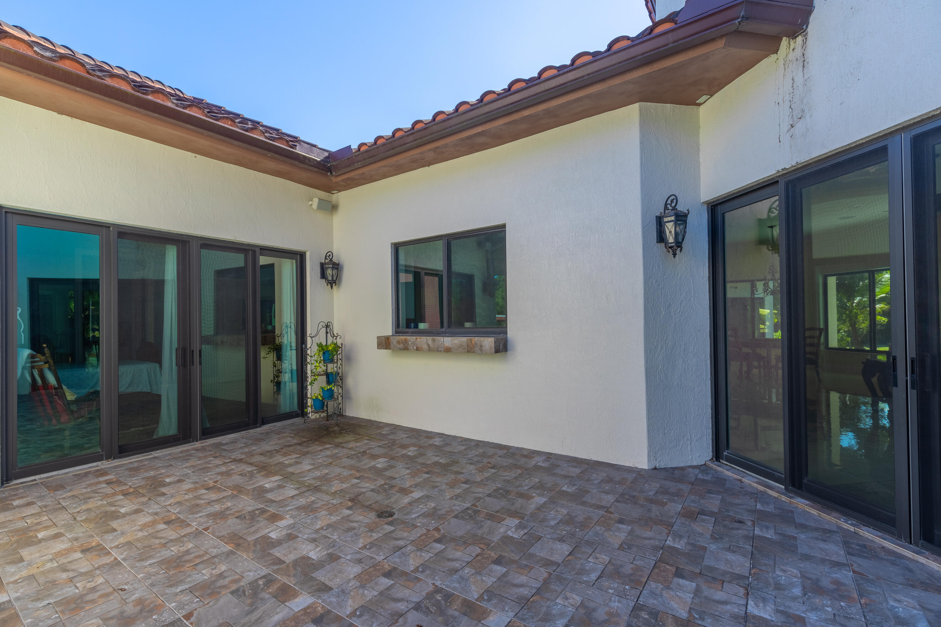 2943 B Road Loxahatchee Groves, FL 33470 - Photo 58 of 88 Court Yard patio