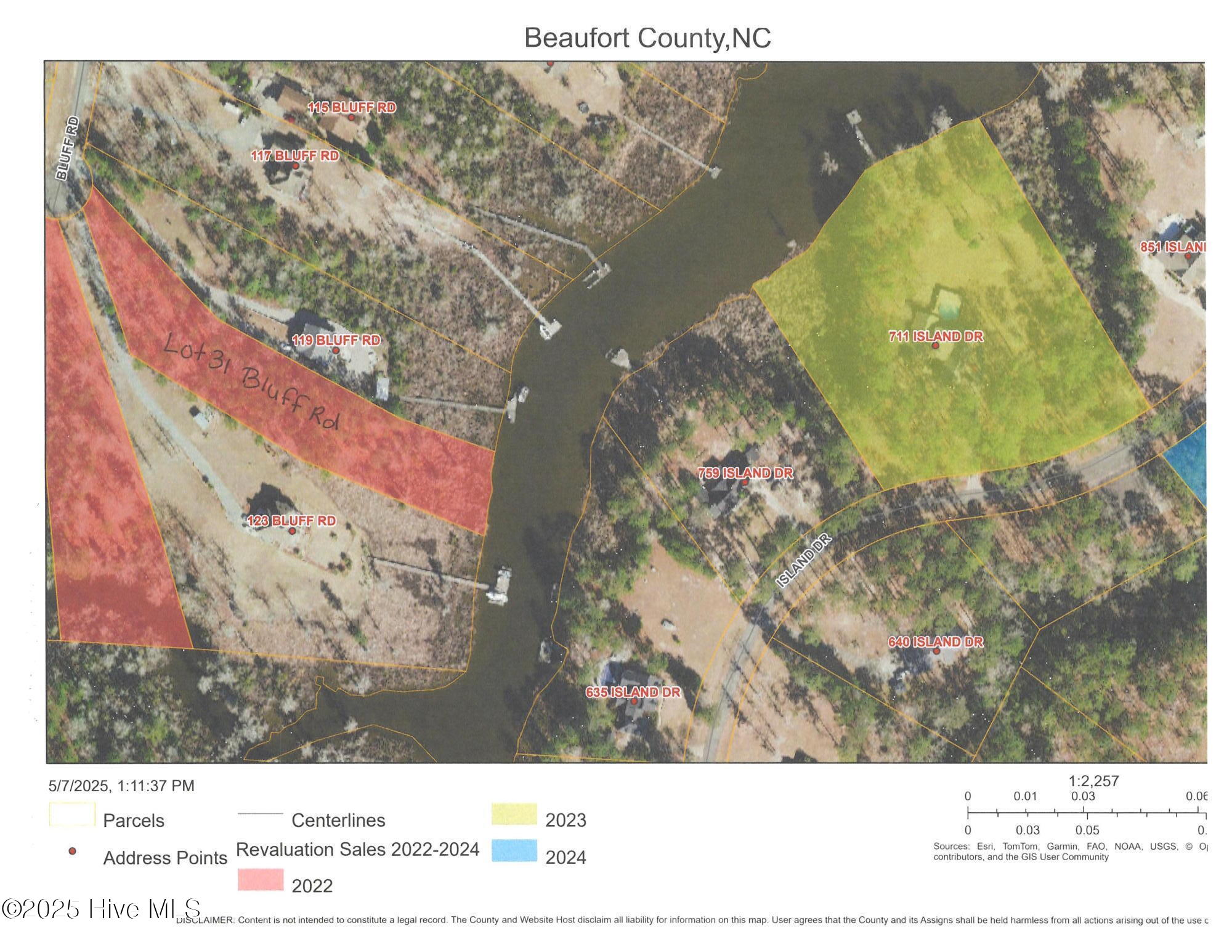 31 Bluff Road Chocowinity, NC 27817 - Photo 4 of 4 Aerial view 3