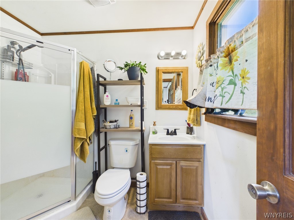 2619 State Rte 244 Belmont, NY 14813 - Photo 23 of 47 Spacious, spa-inspired primary bathroom featuring